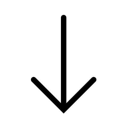 Arrow, down, arrows, direction icon