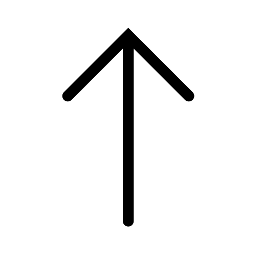 Arrow, up, direction, arrows icon