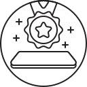 Badge,Smartphone,Star,Favorite,Mobile