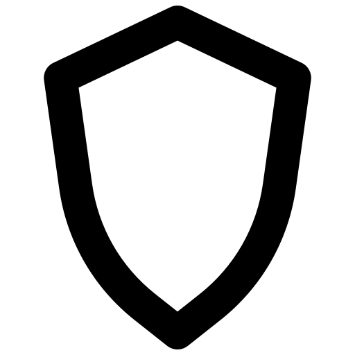 User, interface, shield, protection, safety, ui icon