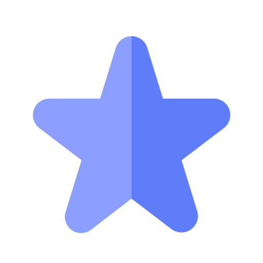 Bookmark, fill, interface, promotion, rating, star icon