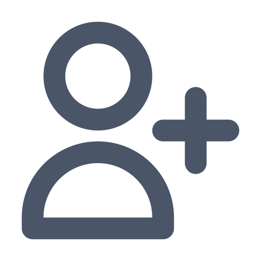 Add, user icon