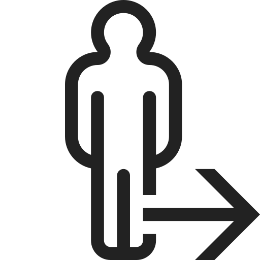 Interface, out, person, profile, user, group, people icon