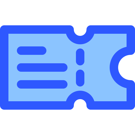 Ui, interface, ticket, voucher, coupon, pass icon