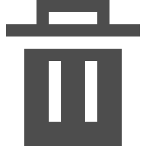 Delete, interface, trash, ui icon