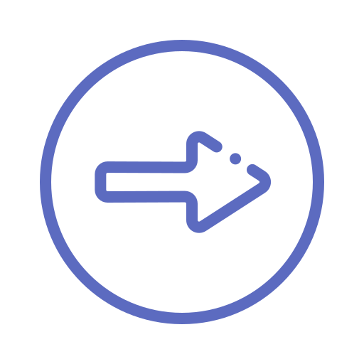 Go, right, ui, ux icon