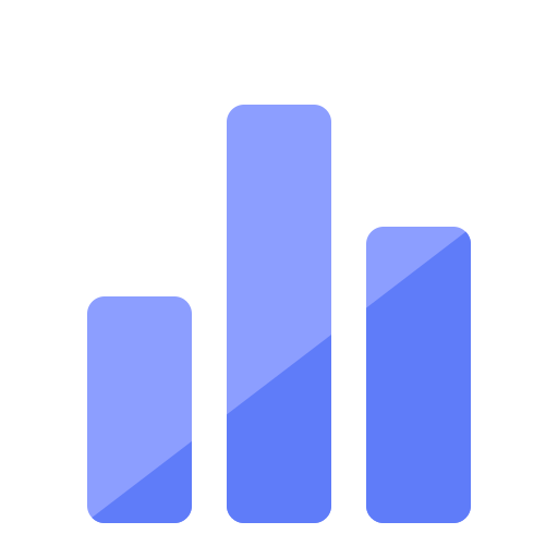 Bar, chart, diagram, interface, ui icon