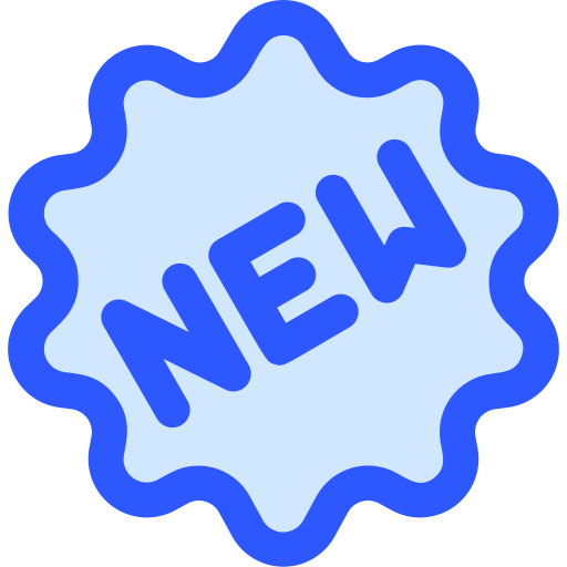 Ui, interface, new, badge icon