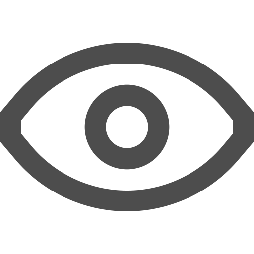 Eye, interface, ui, view, vision icon