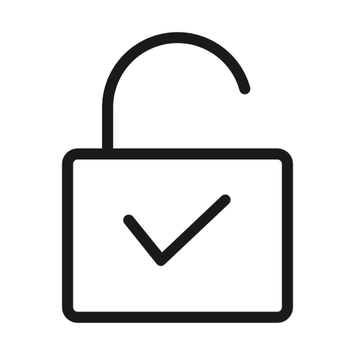 App, interface, mobile, ui, unlock, web, website icon