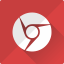Fletro Long Shadow - Web Browsers icon 64x64