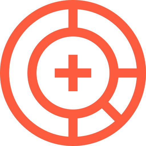 Diagram, info, information, piechart, social, statistics, web icon