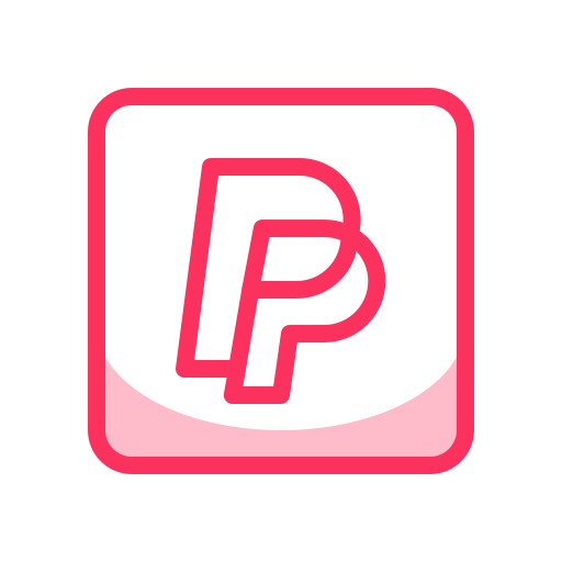 Internet, media, mobile, network, paypal, social, web icon