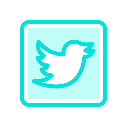 Internet, media, mobile, network, social, twitter, web icon