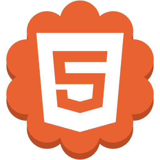 Flower, html5, internet, media, round, social, web icon