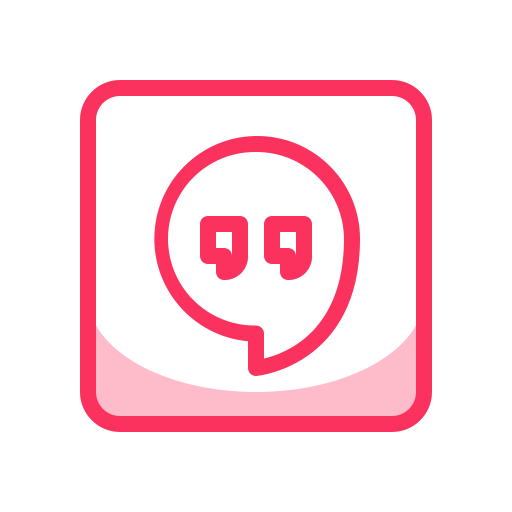 Hangouts, internet, media, mobile, network, social, web icon