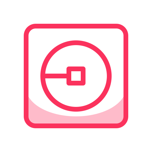 Internet, media, mobile, network, social, uber, web icon