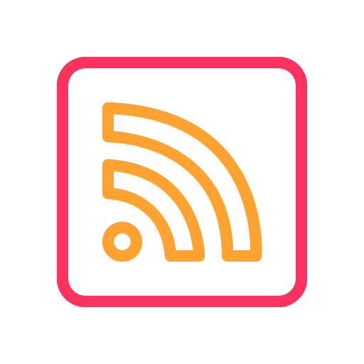 Internet, media, mobile, network, rss, social, web icon