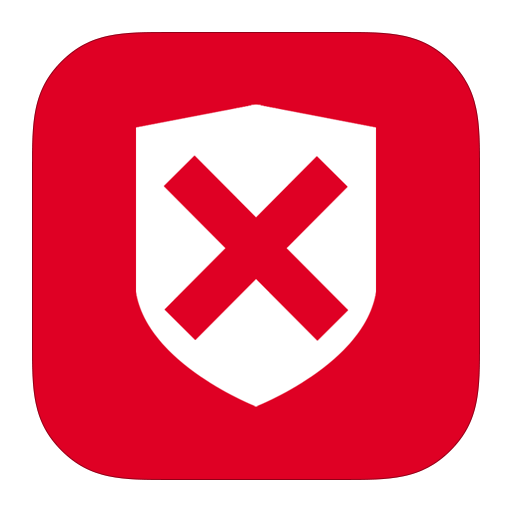 Metroui, security, denied icon
