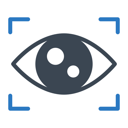 Eye, lock, protect, security, shield icon