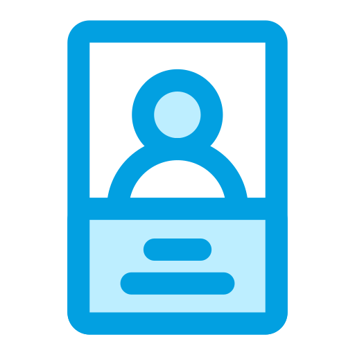 Card, id, profile, security, user icon