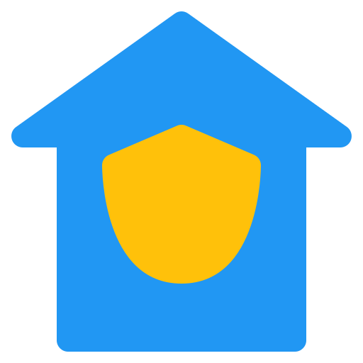 Guard, home, protection, security, shield icon