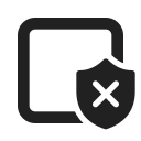 Ic,Fluent,Tab,Shield,Dismiss,Filled ok 