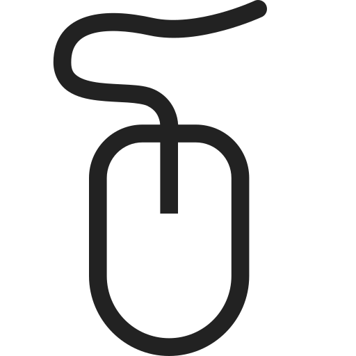 Click, cursor, mouse, wireless, device, technology icon