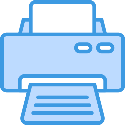 Printer, office, technology, business, computer icon
