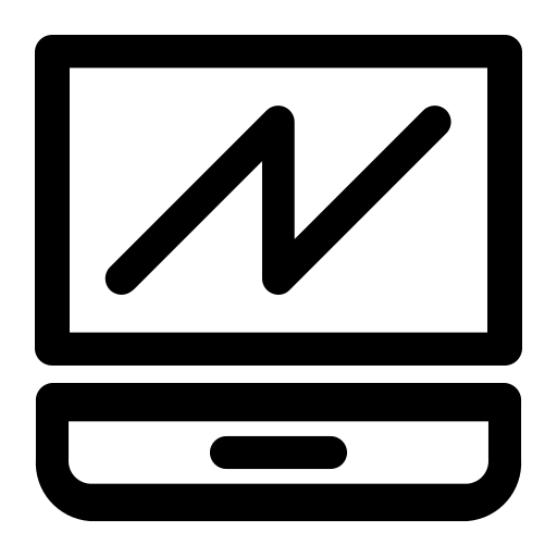 Notebook, presentation, technology icon