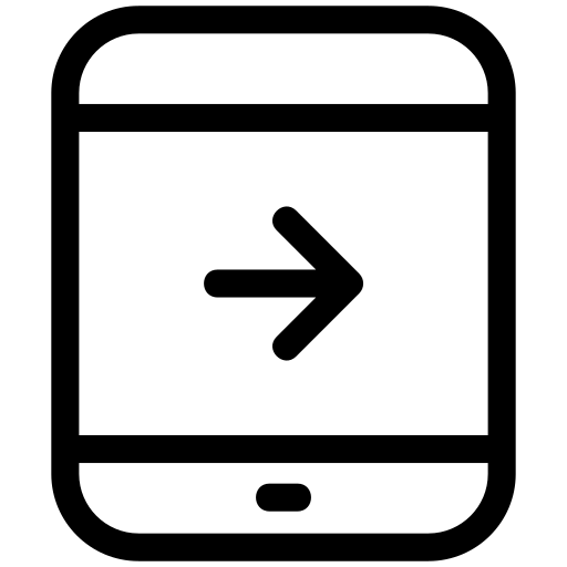 Tablet, computer, gadget, mobile, device, technology icon