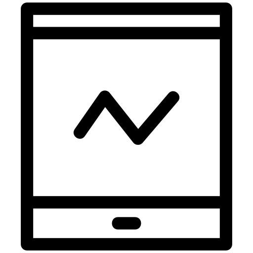 Tablet, computer, gadget, mobile, device, technology icon