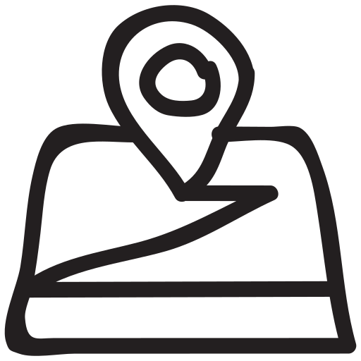 Area, direction, location, map, mappin, navigate, streetmap icon
