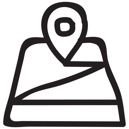 Direction, gps, location, map, mappin, navigate, streetmap icon