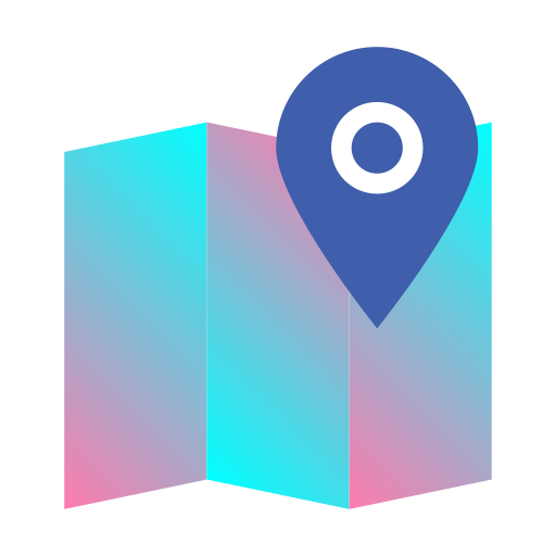 Destination, journey, location, map, navigation, pin, position icon