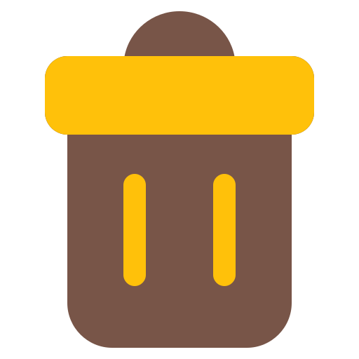 App, bin, delete, interface, recycle, trash, user icon