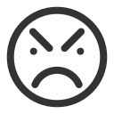 Angry,Basic,Outline,Ui ok 
