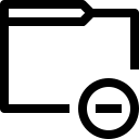 Ui,Essential,App,Folder,Delete