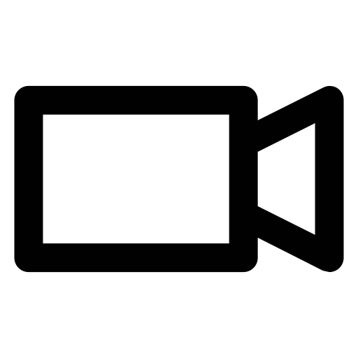 Camera, cinema, film, media, play, record, video icon