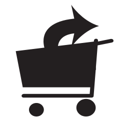 Shop, shopping, ecommerce, cart icon