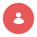 Modern,Skype,Red,Circular