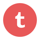 Modern,Tumblr,T,Red,Circular ok 