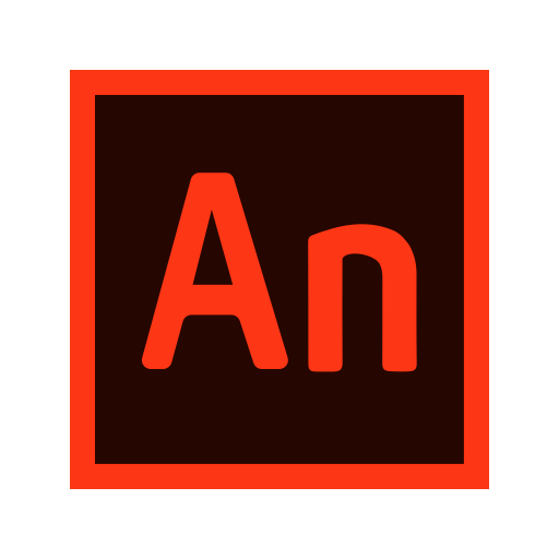 Adobe, animate, app, drawing icon