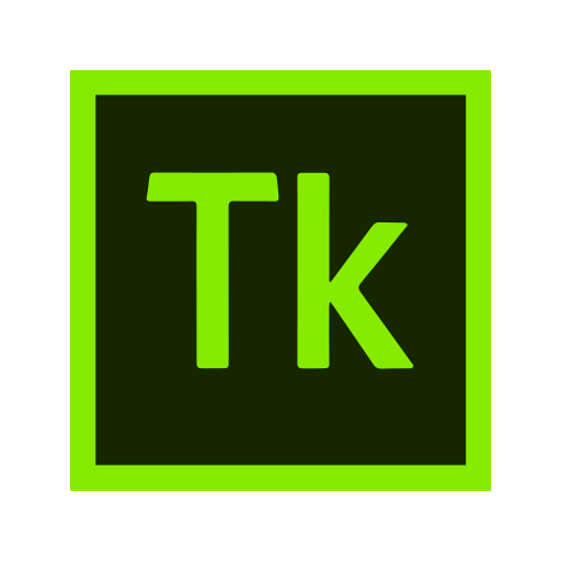 Adobe, app, font, typekit icon