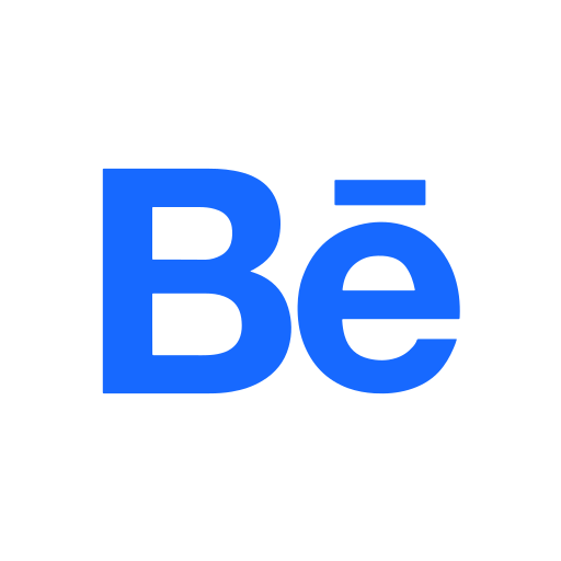 Behance, portfolio, social, logo icon