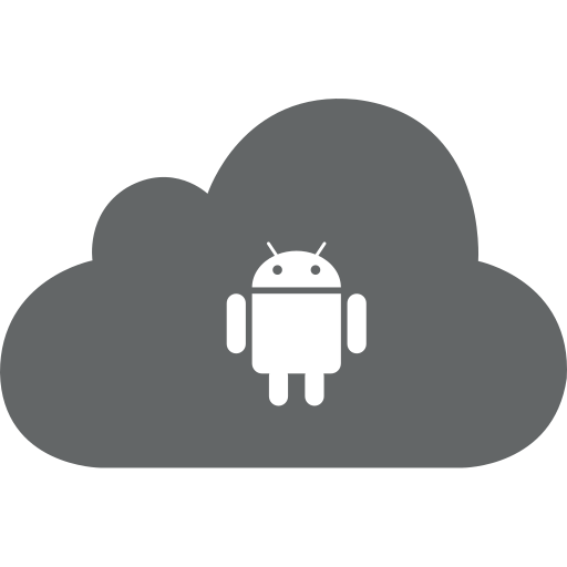 Android, cloud, code, mobile icon
