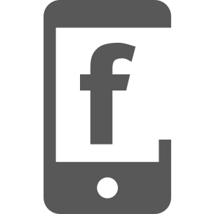 Chat, device, facebook, mobile, social icon