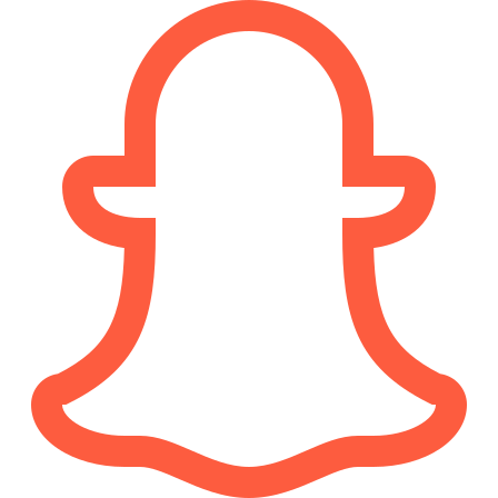 Application, logo, media, messaging, mobile, network, snapchat icon