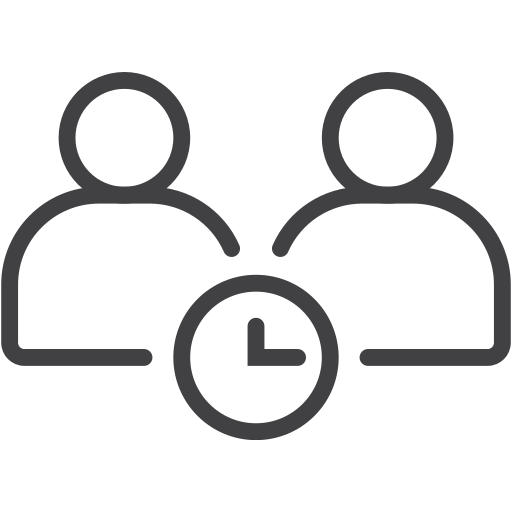 Appointment, clock, management, organization, time, user icon