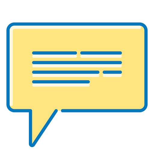 Chat, correspondence, message, web icon